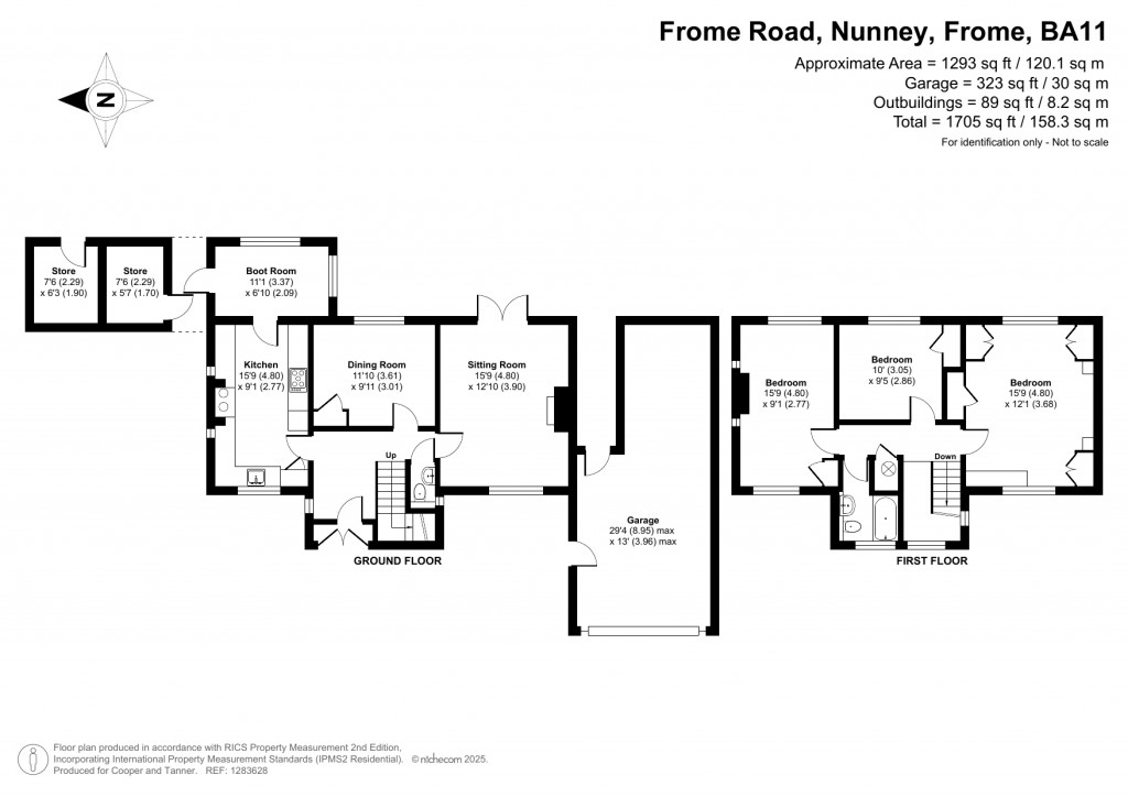 Floorplans For Nunney, Somerset