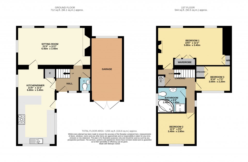 Floorplans For Westbury Sub Mendip, Wells, Somerset