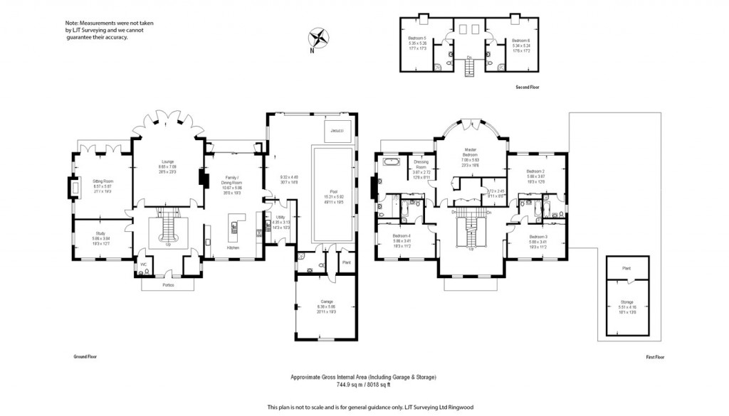 Floorplans For Avon Castle Drive, Ringwood, BH24