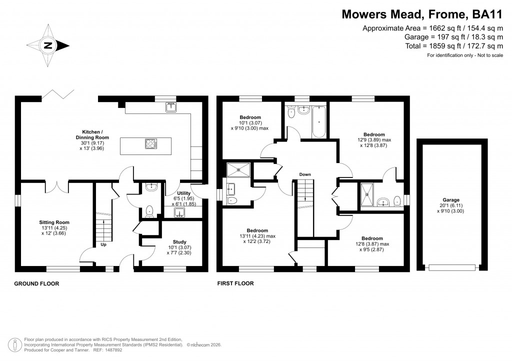 Floorplans For Frome, Somerset