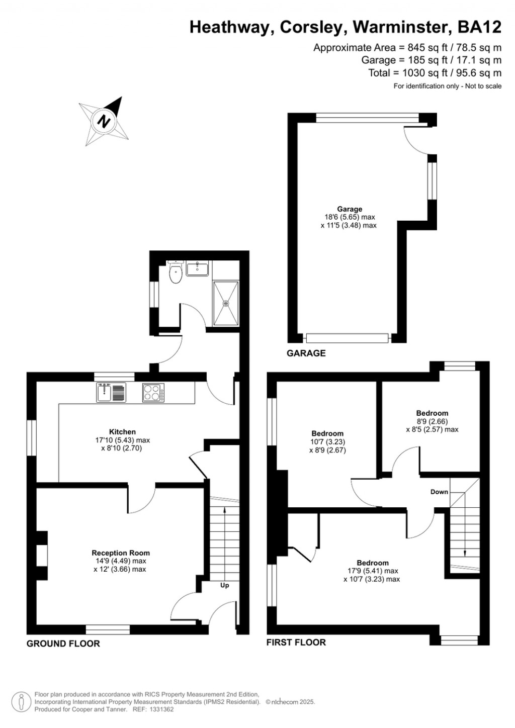 Floorplans For Corsley, Wiltshire
