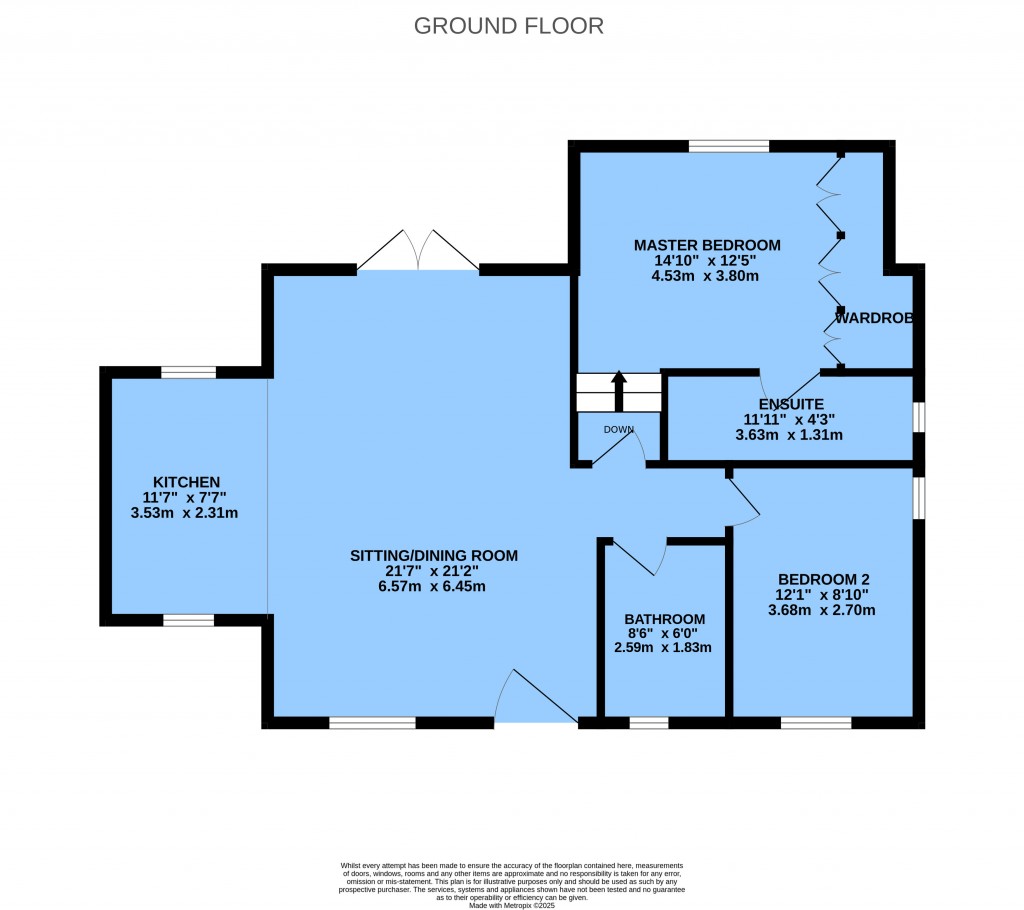 Floorplans For Broad Oak, Heathfield, East Sussex
