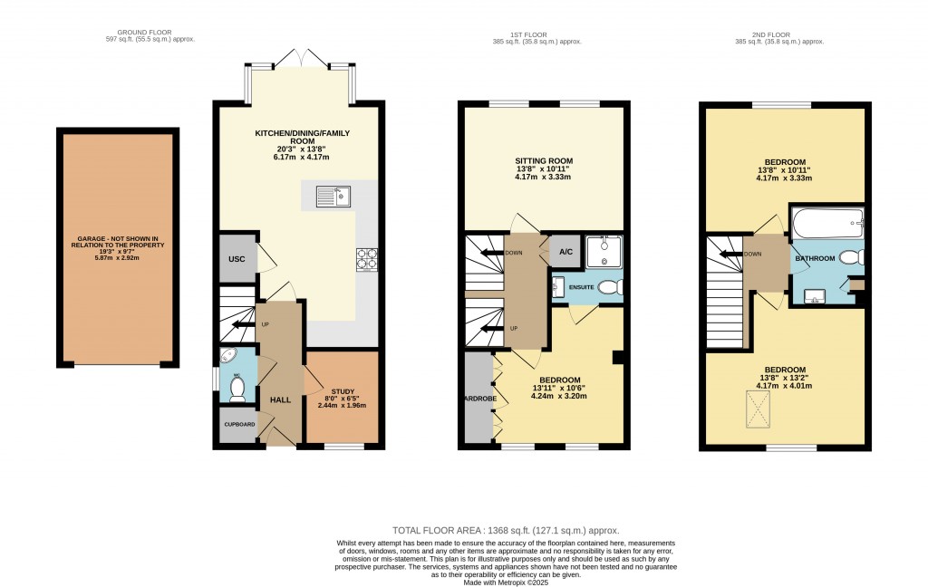 Floorplans For Coxley, Wells, Somerset
