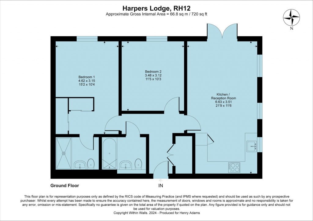 Floorplans For Arundale Walk, Horsham, RH12