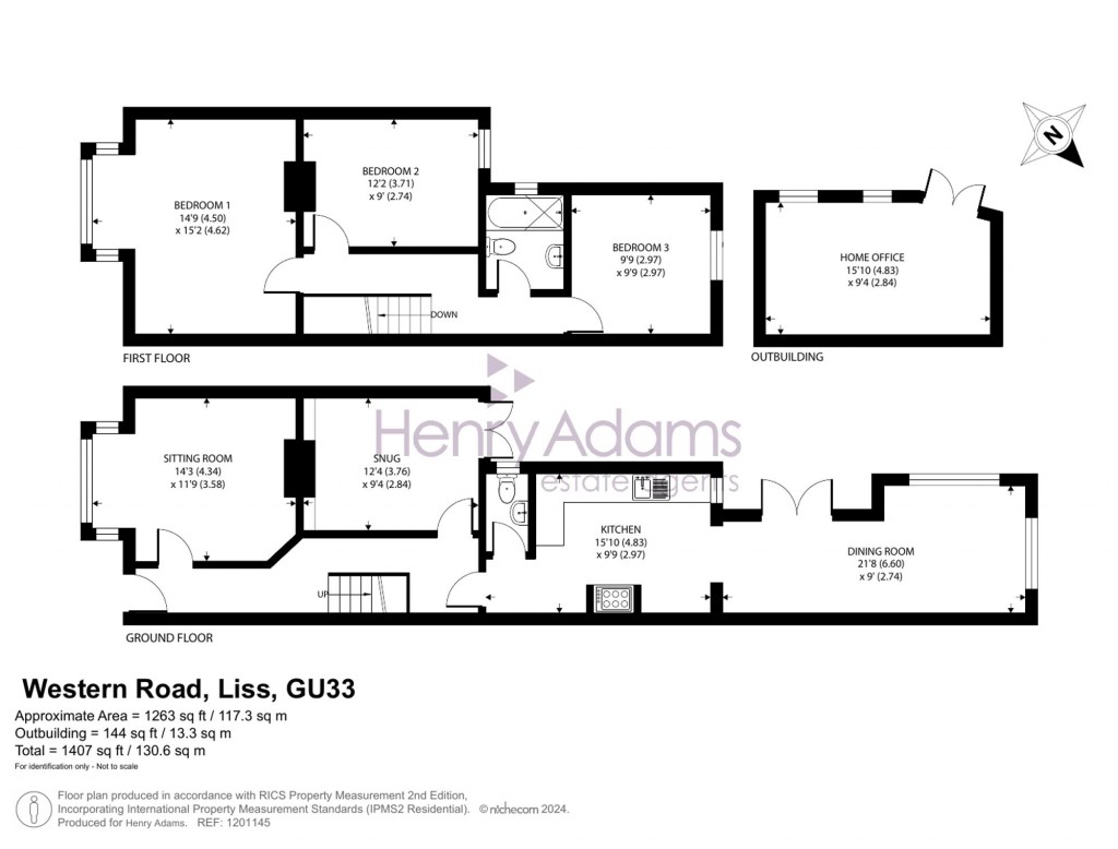 Floorplans For Western Road, Liss, GU33