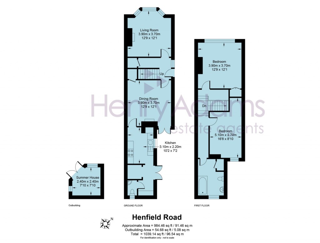 Floorplans For Henfield Road, Cowfold, RH13