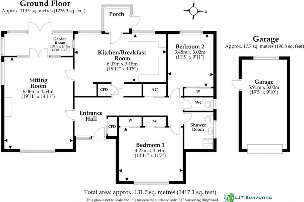Floorplans For South Gorley, Fordingbridge, SP6