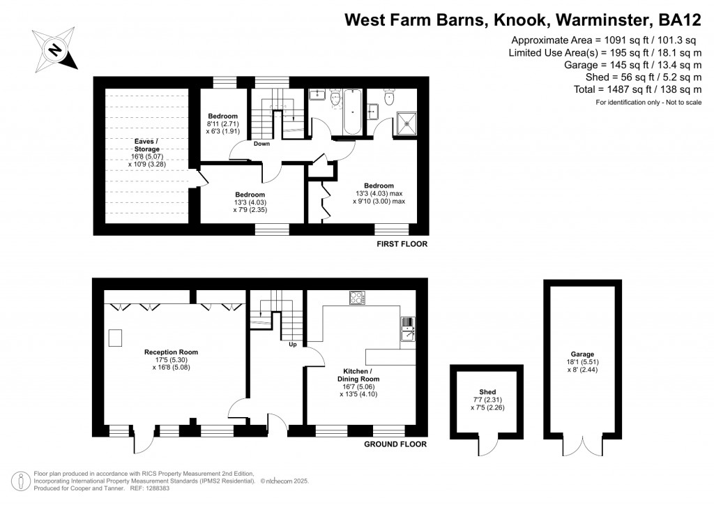 Floorplans For Knook, Wiltshire