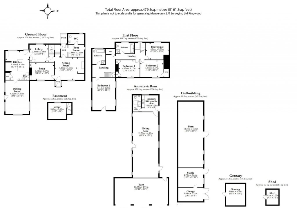 Floorplans For Rockford , Ringwood, BH24