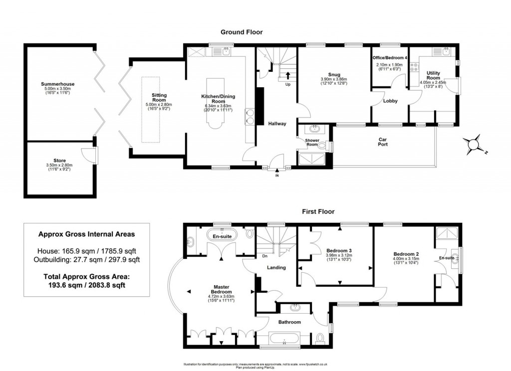 Floorplans For Cannon Street, Lymington, Lymington, SO41