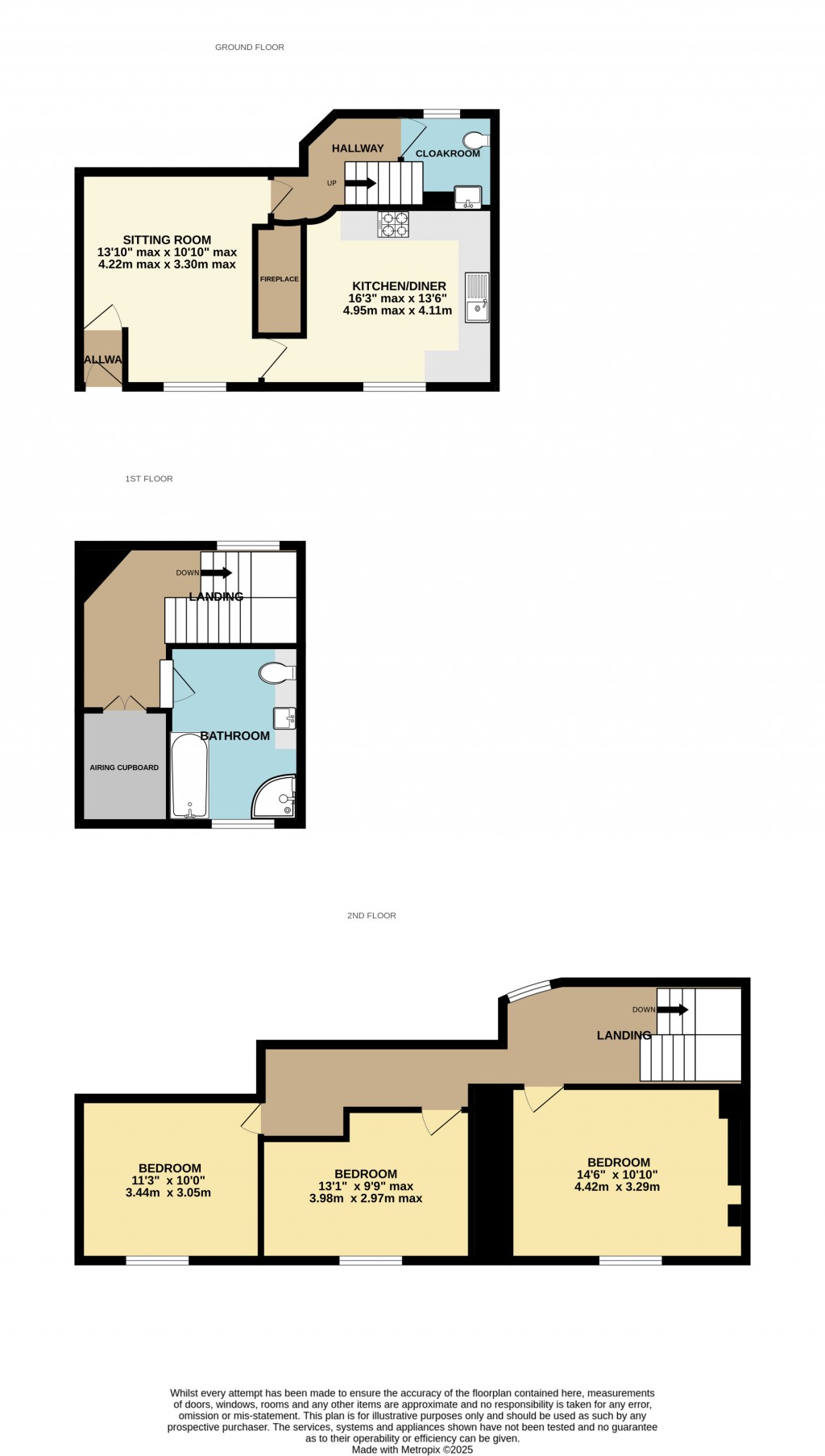 Floorplans For Draycott Road, Shepton Mallet, Somerset