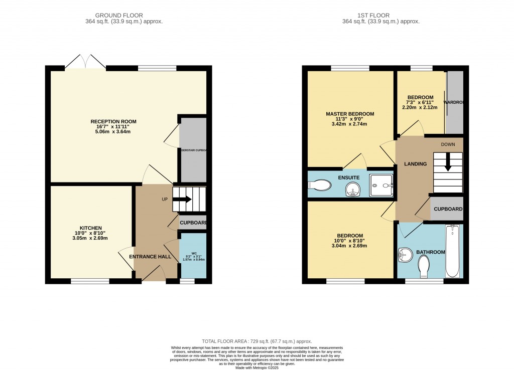Floorplans For Redcliffe Street, Cheddar, Somerset