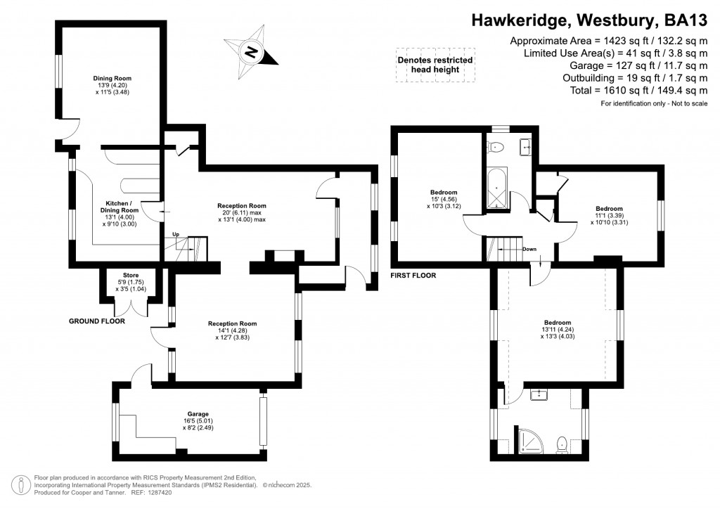 Floorplans For Near Westbury, Wiltshire