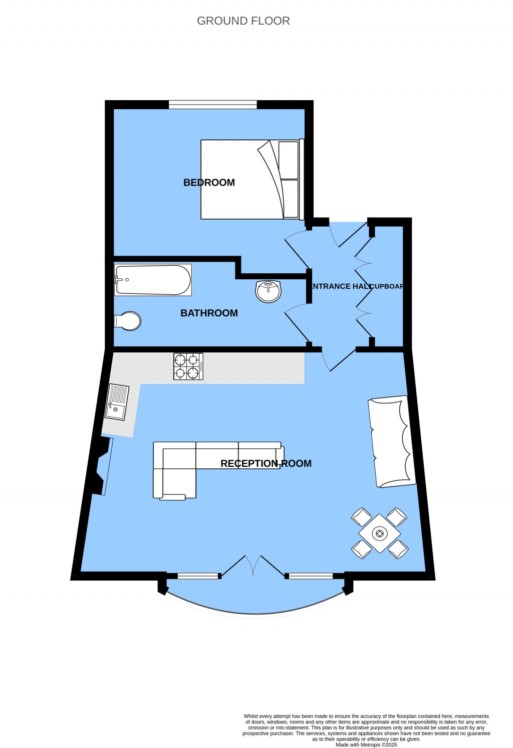 Floorplans For Pelham Crescent, Hastings, East Sussex