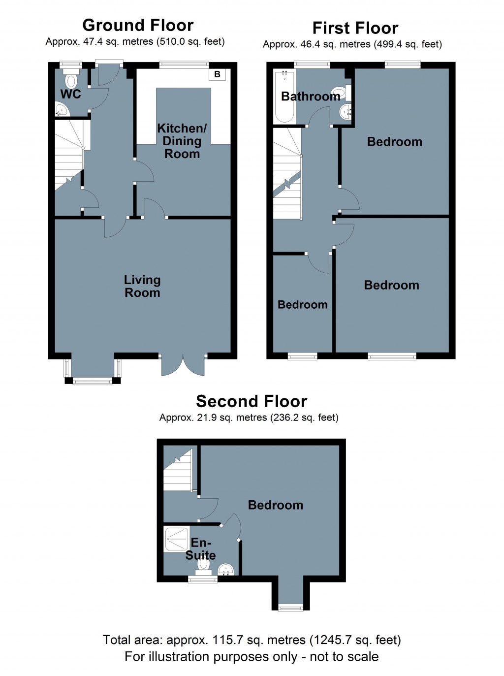 Floorplans For Battle, East Sussex