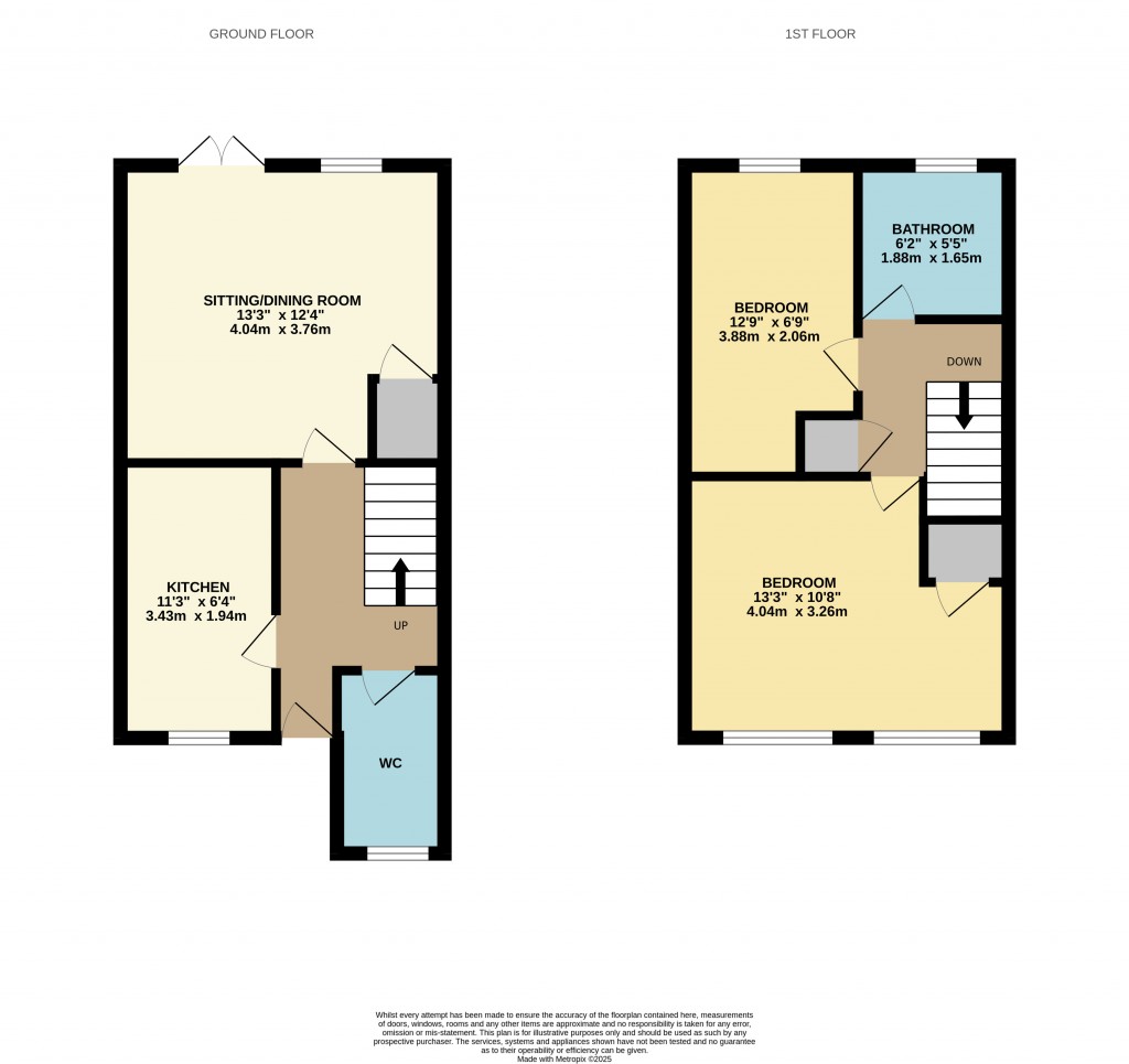Floorplans For Ashley Close, Winscombe, Somerset