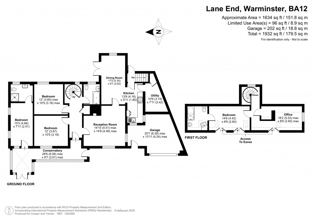 Floorplans For Corsley, Wiltshire