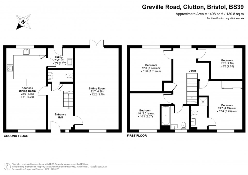 Floorplans For Greville Road, Clutton, Bristol, Somerset