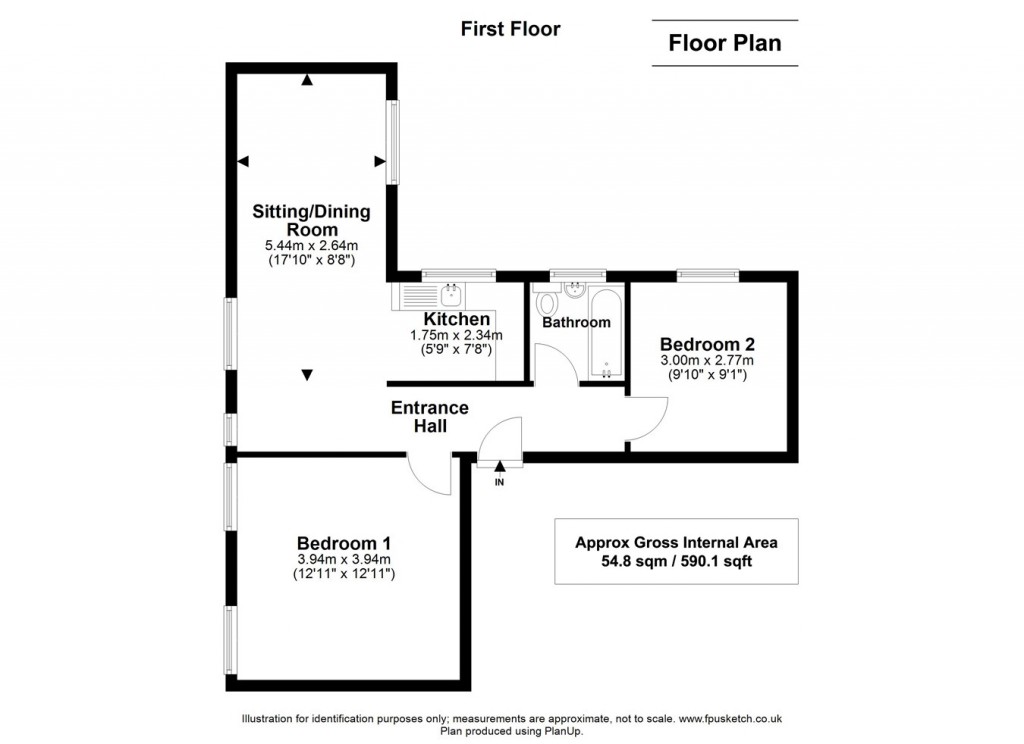 Floorplans For Station Road, Sway, Lymington, SO41