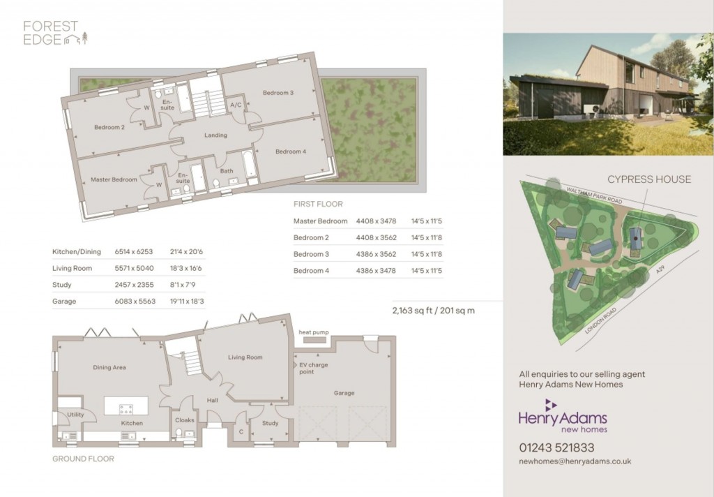 Floorplans For Waltham Park Road, Pulborough, RH20