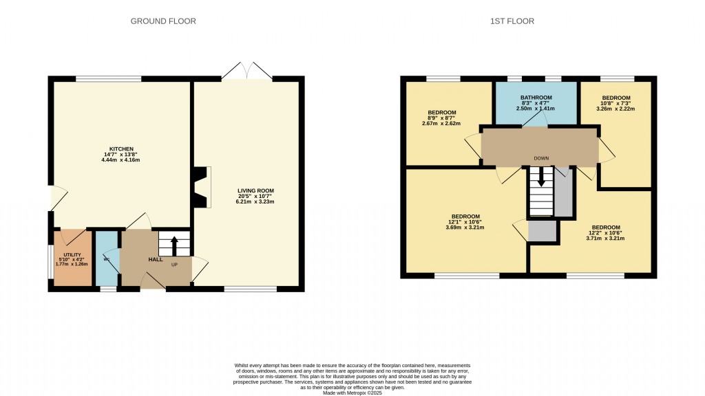 Floorplans For Langford, Bristol, Somerset