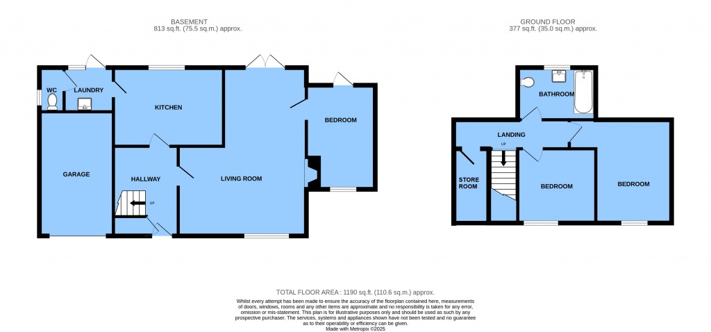 Floorplans For Gregory Walk, Sedlescombe, East Sussex