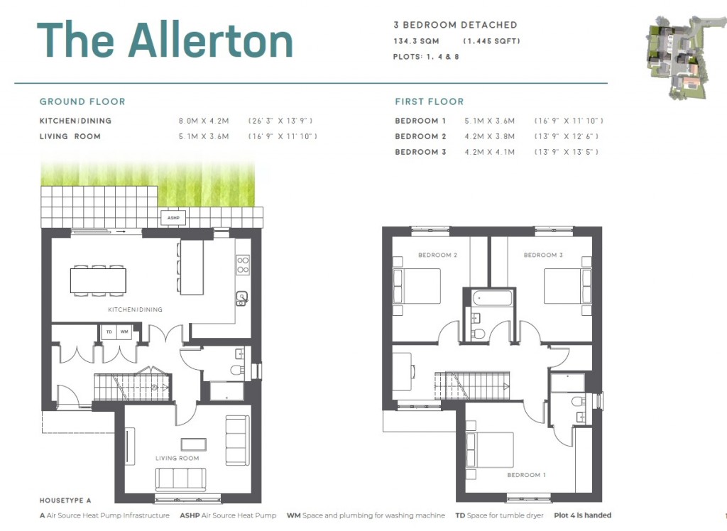 Floorplans For The Close, Wedmore