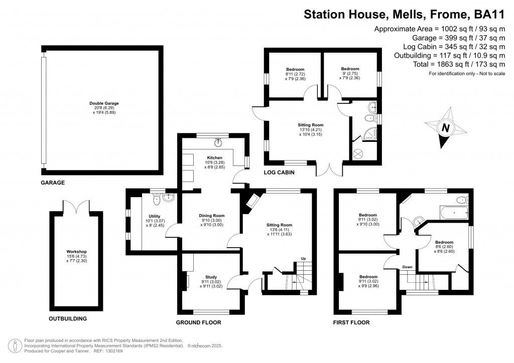 Floorplans For Near Frome, Somerset