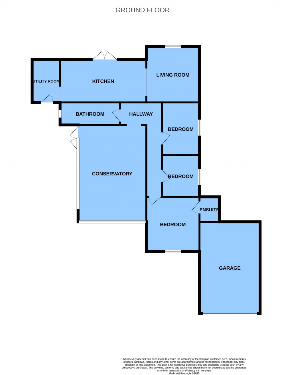 Floorplans For Oakhurst Road, Battle, East Sussex