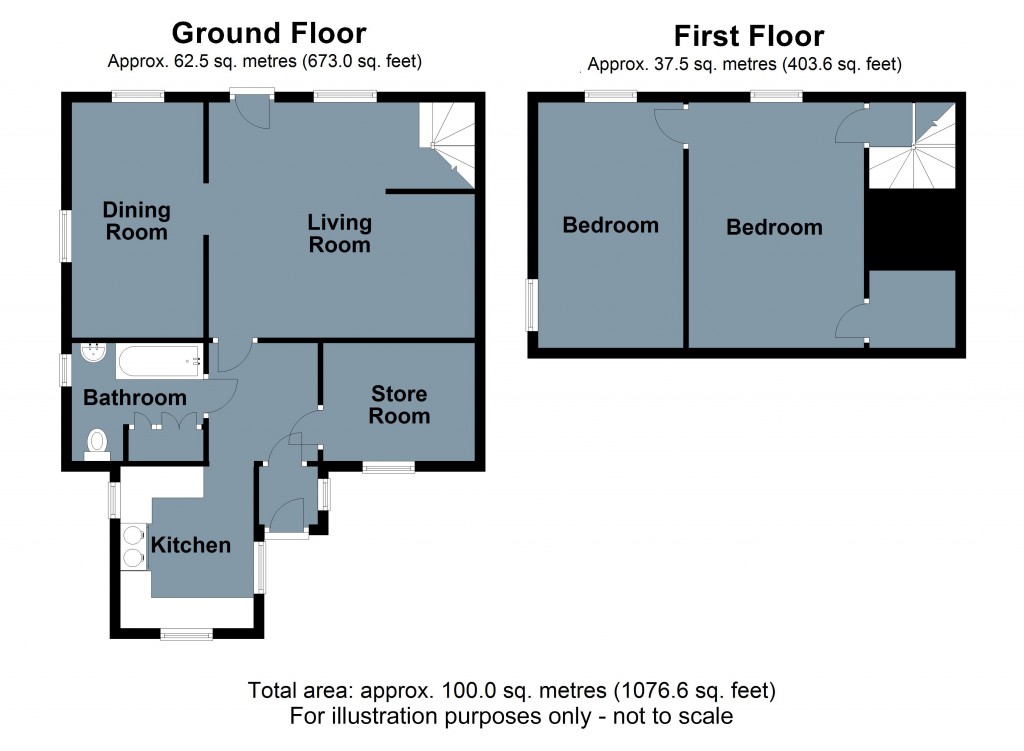 Floorplans For Dallington, East Sussex