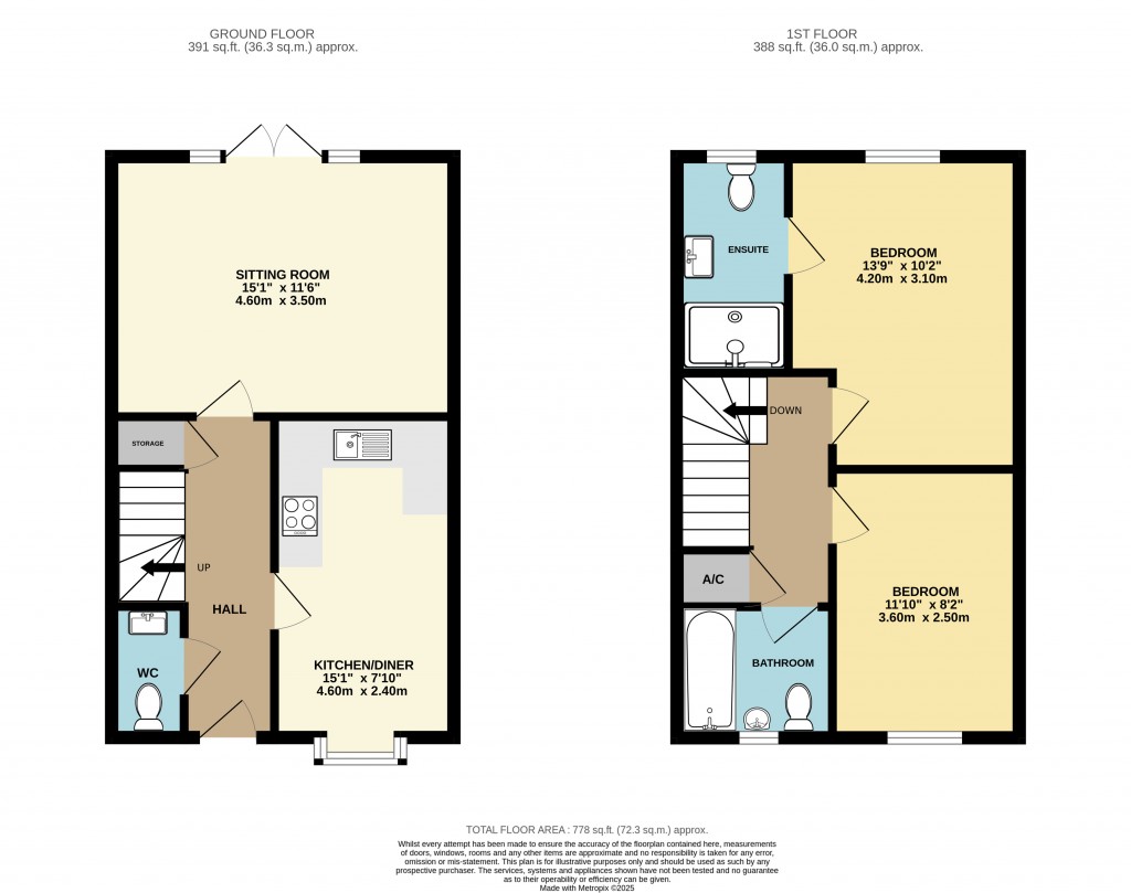 Floorplans For Knight Road, Wells, Somerset