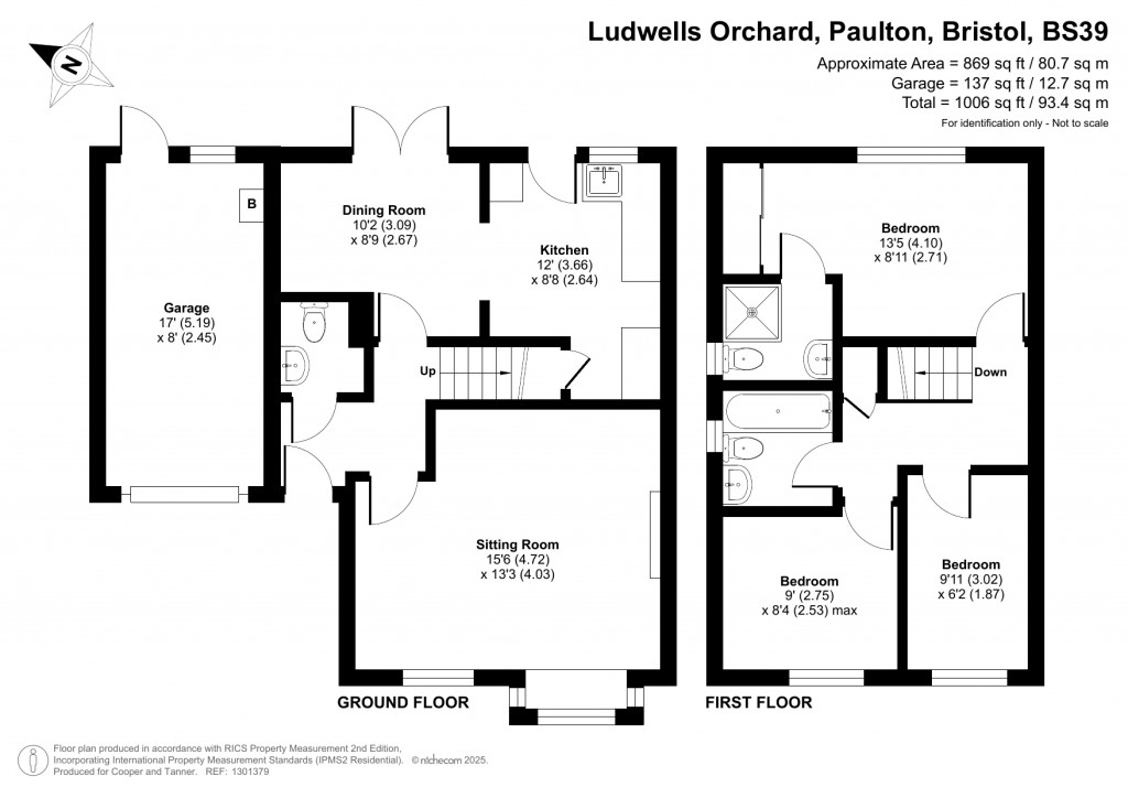 Floorplans For Ludwells Orchard, Paulton, Bristol, Somerset