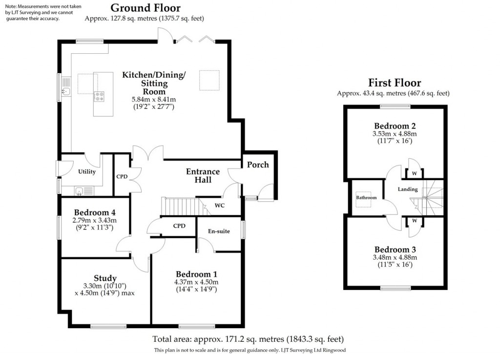 Floorplans For Gorley Road, Ringwood, BH24