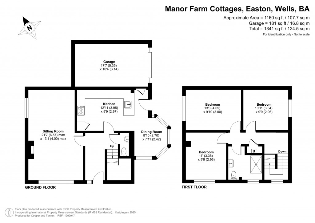 Floorplans For Easton, Wells, Somerset