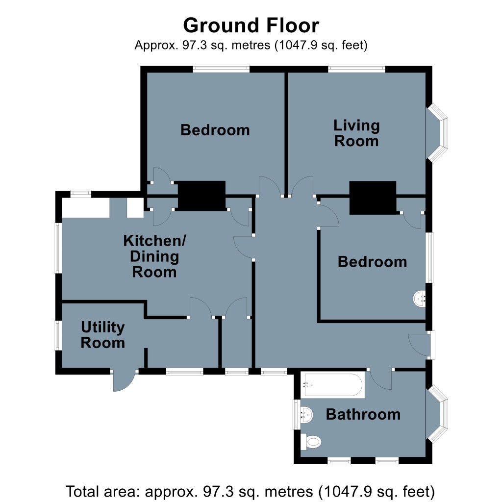 Floorplans For Standard Hill Close, Ninfield, East Sussex