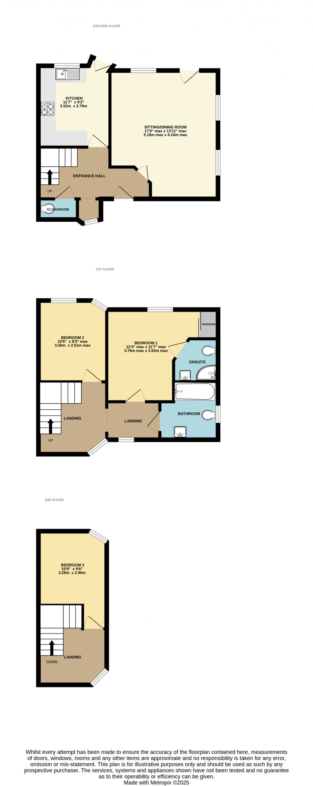 Floorplans For West End Court, Shepton Mallet, Somerset