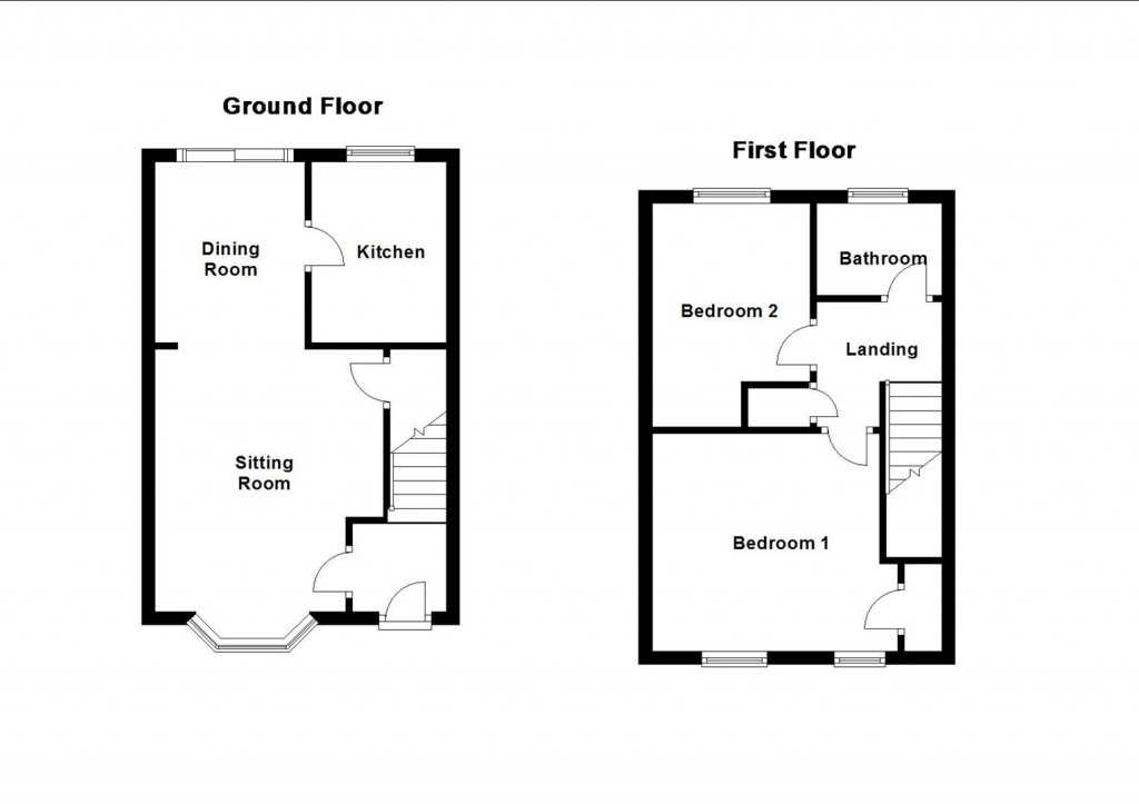 Floorplans For Bartholomew Close, Great Chesterford, Saffron Walden