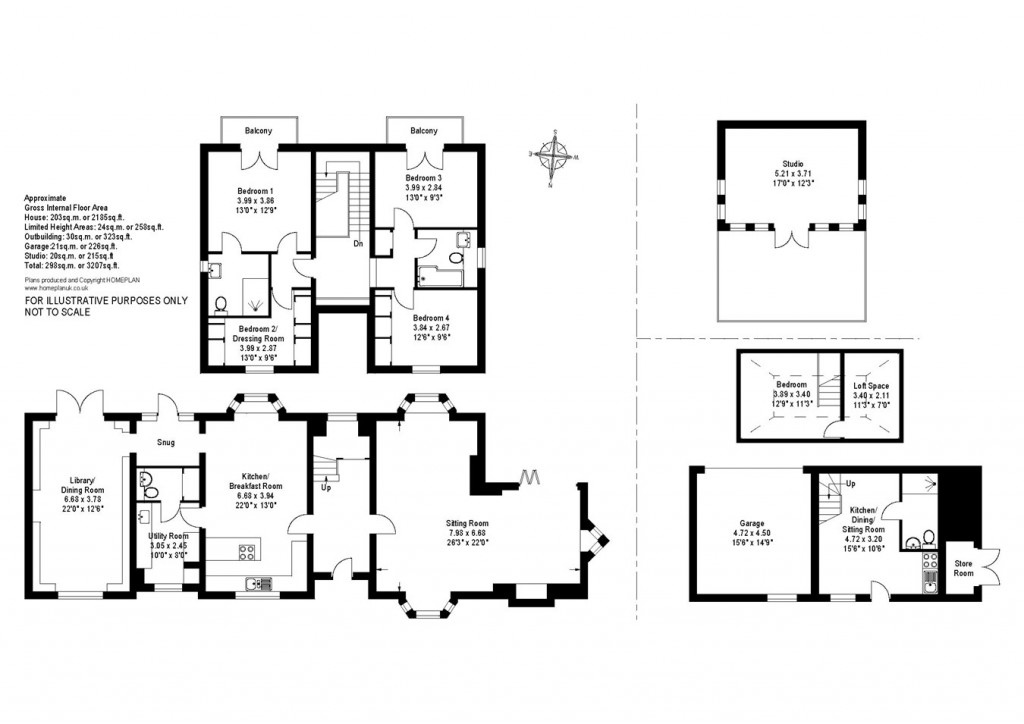 Floorplans For Keyhaven, Lymington, SO41