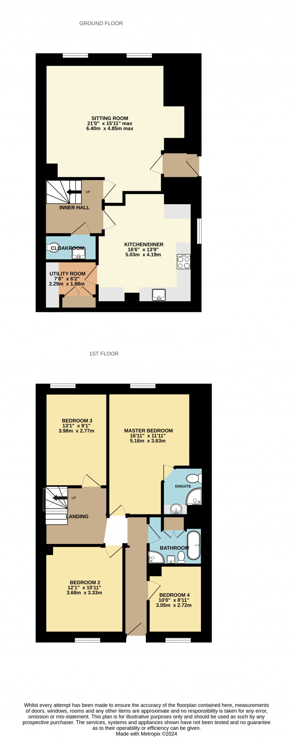 Floorplans For Darshill, Shepton Mallet, Somerset