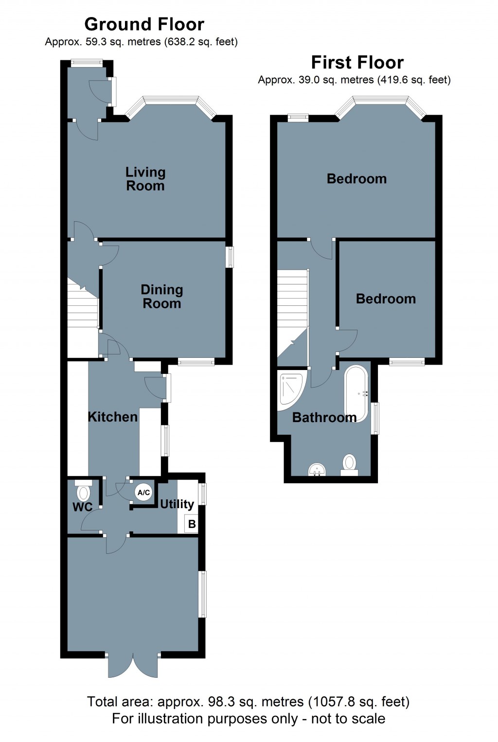 Floorplans For High Street, Ninfield, East Sussex