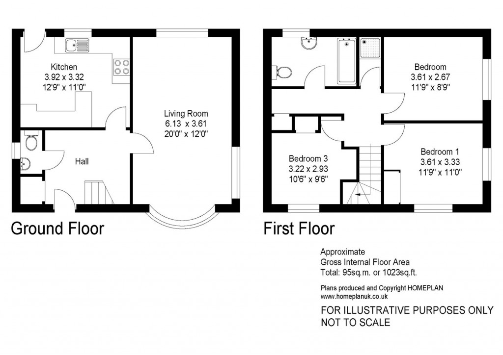 Floorplans For Shepherds Road, Bartley, Southampton, SO40