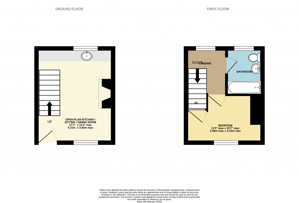 Floorplans For Coombe Lane, Shepton Mallet, Somerset