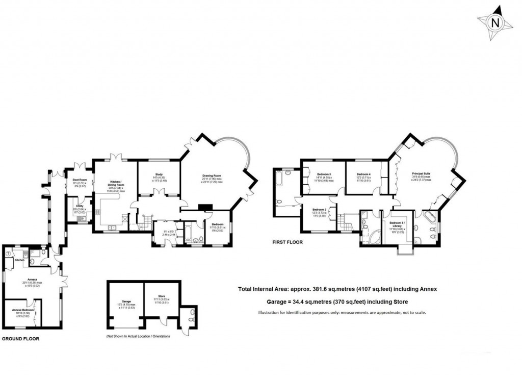 Floorplans For Rhinefield Road, Brockenhurst, SO42