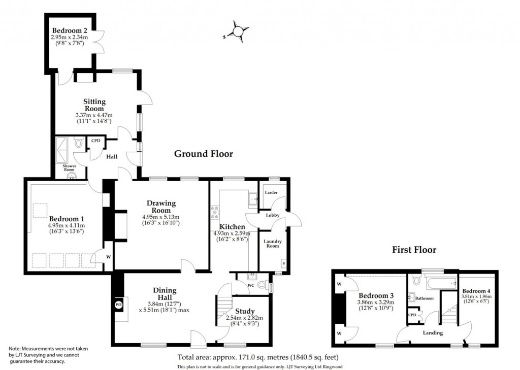 Floorplans For Ibsley, Ringwood, BH24
