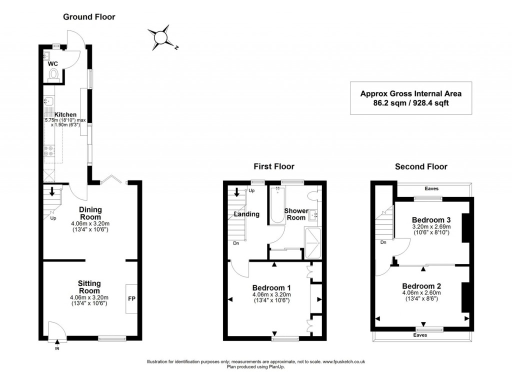 Floorplans For Southampton Road, Lymington, SO41