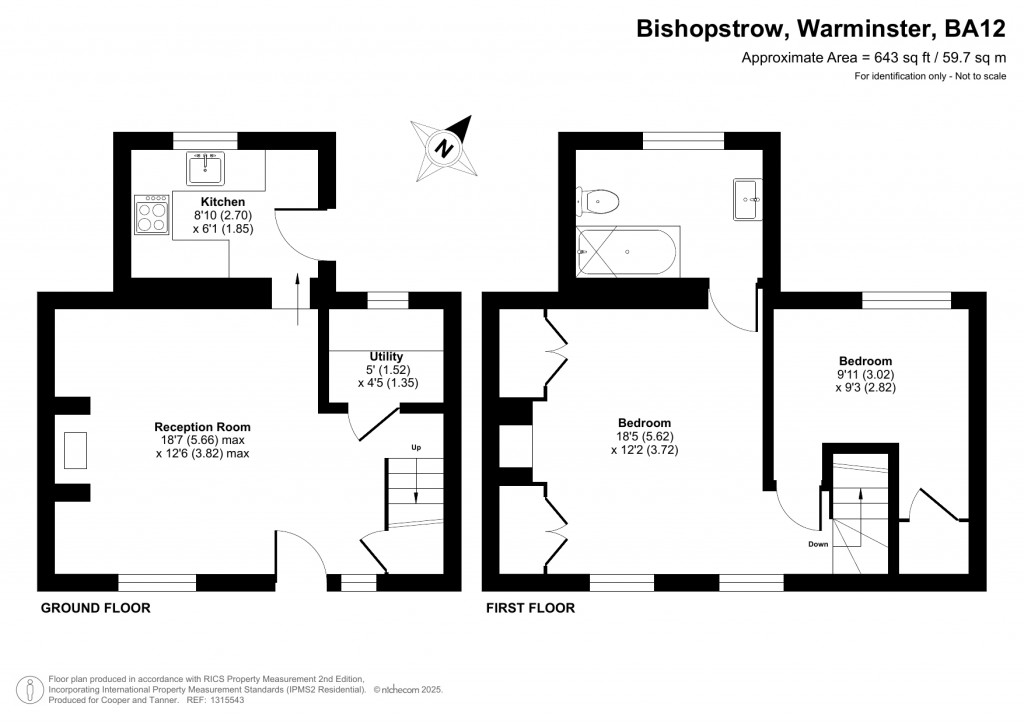 Floorplans For Bishopstrow, Warminster, Wiltshire
