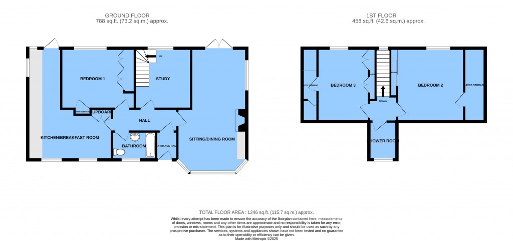 Floorplans For Fayre Meadow, Robertsbridge, East Sussex