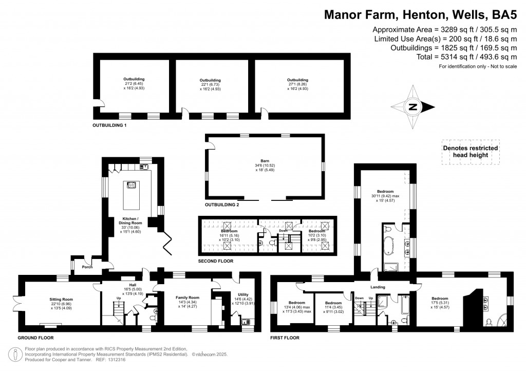Floorplans For Henton, Nr Wells