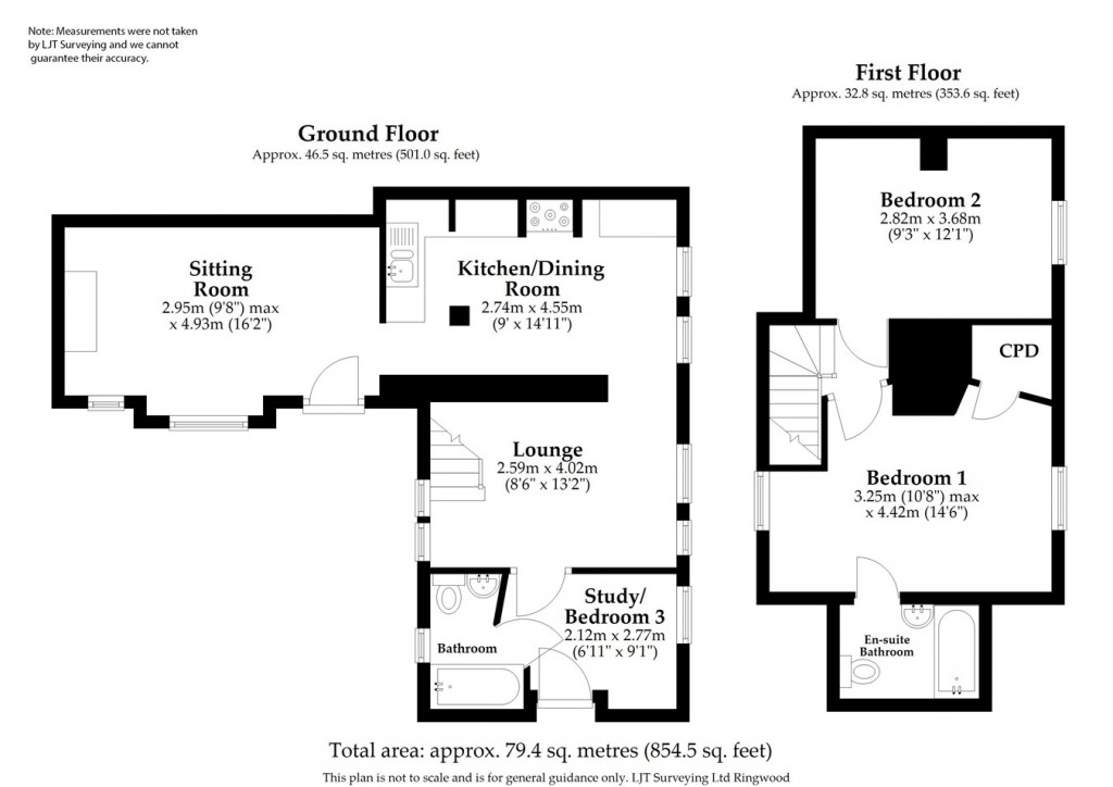 Floorplans For Rockbourne, Fordingbridge, SP6