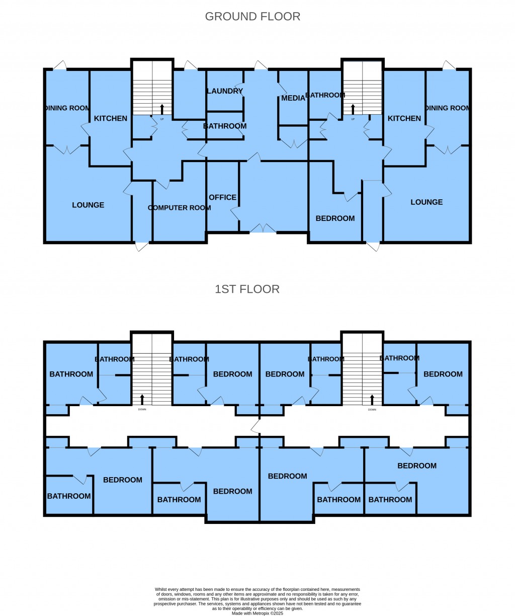 Floorplans For Bishops Lane, Robertsbridge, East Sussex